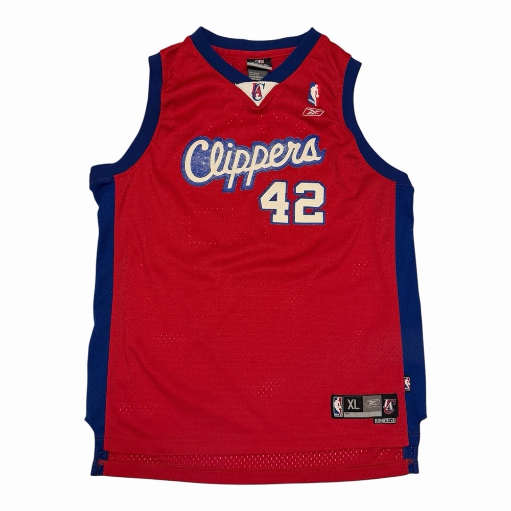 Authentic NBA Los Angeles Clippers Swingman Jersey Elton Brand 42 Size XL Reebok